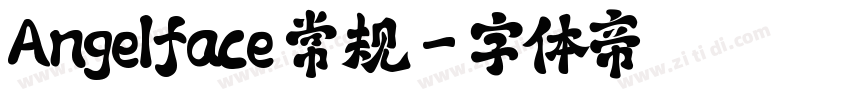 Angelface 常规字体转换